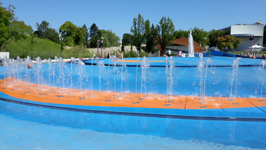 Park Bajka fontanna