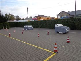 plac szkoleniowy, Ryszard Kamiński Ośrodek Szkolenia Kierowców, Łomża