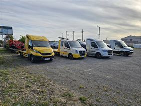 lawety samochodowe, Pomoc drogowa wynajem autolawet transport międzynarodowy V-Trans Bogdan Trzasko, Konarzyce