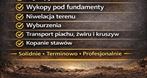 Grabowski Roboty Ziemne Adam Grabowski, roboty ziemne, usługi koparką, wykop pod fundamenty, Tybory Uszyńskie