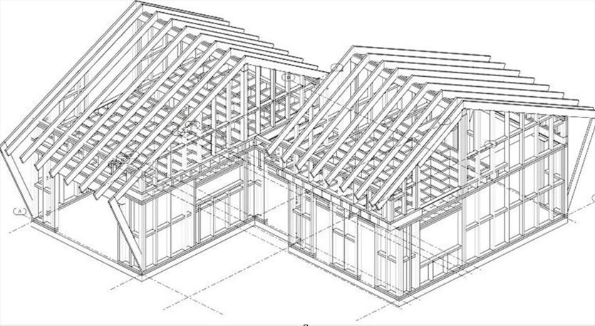 Projektowanie domów i wnętrz budynków, LS Construction Łukasz Skrouba, Łapy