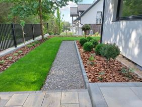 ogrody przydomowe, Projekt Ogród Justyna Rzędzian-Sosnowska, Białystok