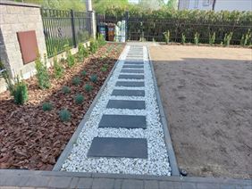 prace ziemne i niwelacje terenu, Projekt Ogród Justyna Rzędzian-Sosnowska, Białystok