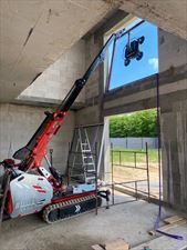 usługi mini żurawiem, Novomont Sp. z o.o., Bydgoszcz