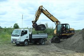 transport towarów sypkich, Bandyszewski Transport Budowlany, Pawłówek