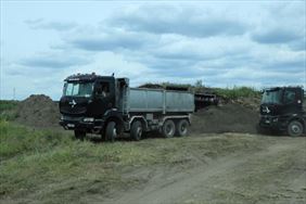 wywóz ziemi z wykopów, Bandyszewski Transport Budowlany, Pawłówek