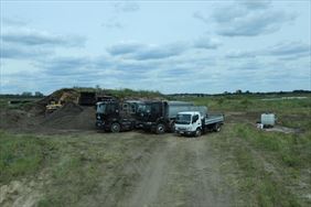 przygotowanie terenu pod inwestycję, Bandyszewski Transport Budowlany, Pawłówek