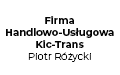 Firma Handlowo-Usługowa Kic-Trans Piotr Różycki, Drzycim