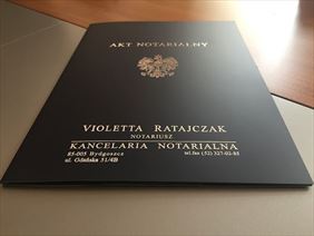 akt notarialny, Kancelaria Notarialna - Notariusz Violetta Ratajczak, Bydgoszcz