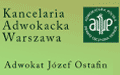 Józef Ostafin Adwokat Kancelaria adwokacka, Warszawa