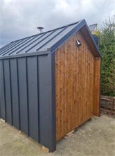 sauna ogrodowa, Dom Bal Dariusz Babin, Rakowiec