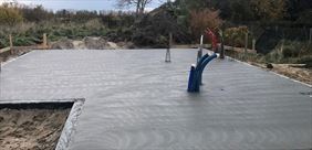 płyta fundamentowa, Marian Bulczak Firma Ogólnobudowlana, Bącka Huta