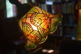 dekoracje bursztynowe, Pz Witraż Amberlamp Sebastian Pawlak, Gdańsk