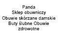 Panda Sklep obuwniczy Obuwie skórzane damskie Buty ślubne Obuwie zdrowotne, Słupsk