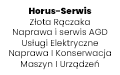 Horus-Serwis Złota Rączaka Naprawa i serwis AGD Usługi Elektryczne Naprawa I Konserwacja Maszyn I Urządzeń, Malbork