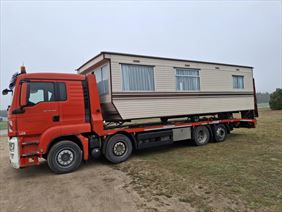 transport domków holenderskich, Transport maszyn rolniczych - Robert Węsiora, Kosowo