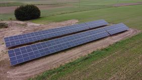 Instalacja fotowoltaiczna naziemna, Solar Planet Fotowoltaika i pompy ciepła, Skórcz