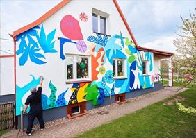mural, Paka Art Studio Patryk Łukaszuk, Lębork