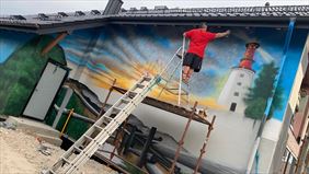 graffiti, Paka Art Studio Patryk Łukaszuk, Lębork