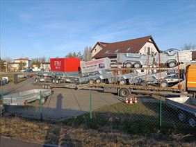 sprzedaż, wypożyczalnia przyczep, Sprzedaż i wypożyczalnia przyczep i lawet, Czarlin