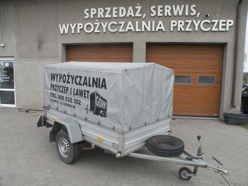 Sprzedaż i wypożyczalnia przyczep i lawet, Sprzedaż i wypożyczalnia przyczep i lawet, Czarlin