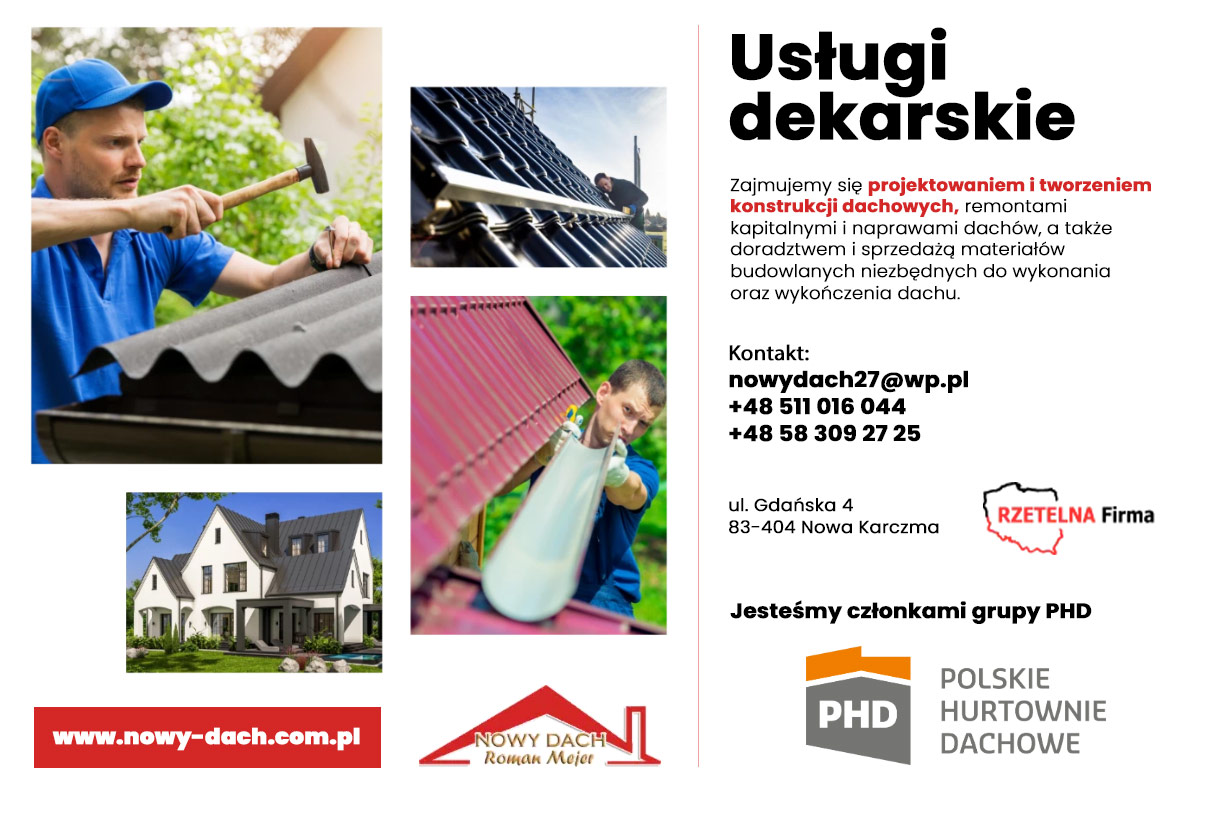 Fotografia powitalna, Nowy Dach Roman Mejer, Nowa Karczma