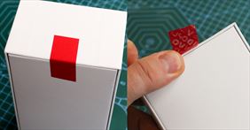 Plomba zabezpieczająca VOID – naklejka ujawniająca próbę otwarcia, Vip Drukarnia Cyfrowa Marek Małysz, Ustroń