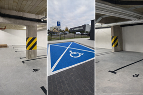 oznakowanie parkingów, JTiB Safety Colors Patryk Michalik, Katowice