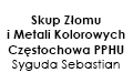 Skup Złomu i Metali Kolorowych Częstochowa PPHU Syguda Sebastian, Częstochowa