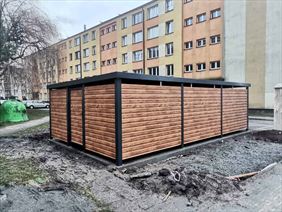 wiata śmietnikowa, Red Seven Sp. z o.o., Piekary Śląskie