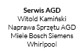 Serwis AGD Witold Kamiński Naprawa Sprzętu AGD Miele Bosch Siemens Whirlpool, Katowice