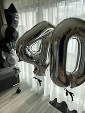 Urodzinowe balony z helem, Dekoracje ślubne i ścianki balonowe - Dekoratornia Agnieszka Kulig, Brenna