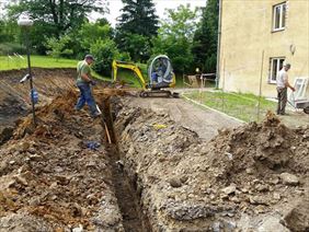 wykopy, Instalatorstwo Sanitarne Ogrzewcze Gazowe s.c. J. Radomski, M. Radomska, W. Radomski, Bielsko-Biała