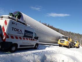 ciężki transport drogowy, Toka Logistik Tobiasz Nierada, Woźniki