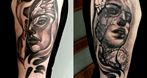 Tattoo-Horimono. Kątny Dawid, artystyczne tatuaże, autorskie tatuaże, tatuaże męskie, Jaworzno