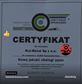 certyfikat, Auto serwis opony KOL-METAL, Tarnowskie Góry