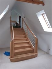 schody drewniane, Amex Pracownia Stolarska Jakub Młyńczyk, Koniecpol