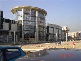 Fragment elewacji SCC Katowice, Bellatrix Sp. z o. o., Bytom