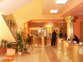 wnętrze banku, Bank Spółdzielczy w Dąbrowie Tarnowskiej, Dąbrowa Tarnowska