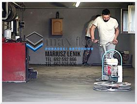 Posadzki przemysłowe w domu jednorodzinnym, Max-Floor1 Mariusz Lenik, Bieńkówka