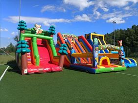 dmuchańce, zjeżdżalnie dmuchane, Giga-Jump WojKar Wojciech Karczeński, Pozowice