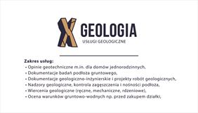 usługi, X-Geologia Sebastian Zych, Kraków