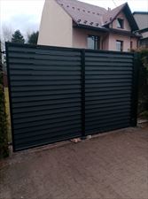 brama, Luxus Stal Łukasz Krupa, Leśnica