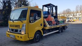 transport wózka widłowego, Inspect Car Robert Krzyżek, Kraków