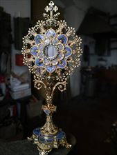 monstrancja, Pracownia Brązownicza s.c. Adam Krok Grzegorz Krok, Kraków