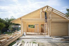 dom drewniany, Domy Szkieletowe, Smerekowiec