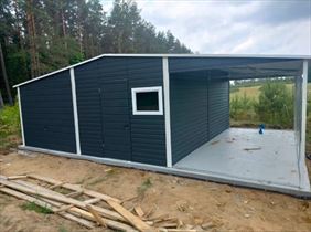 pomieszczenia gospodarcze, Vistal Producent garaży blaszanych, Rupniów