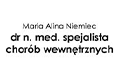 Maria Alina Niemiec Dr n. Med. Spejalista Chorób Wewnętrznych, Krynica-Zdrój