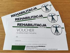 voucher, Rehomelle Barbara Niemiec, Maniowy