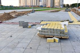 chodnik z kostki brukowej, Bor-Bruk Ireneusz Borowski, Wola Wiśniowa